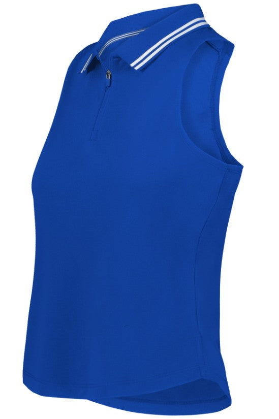 JAC16 ~ Ladies Court Sleeveless Polo ~ Holloway 223326