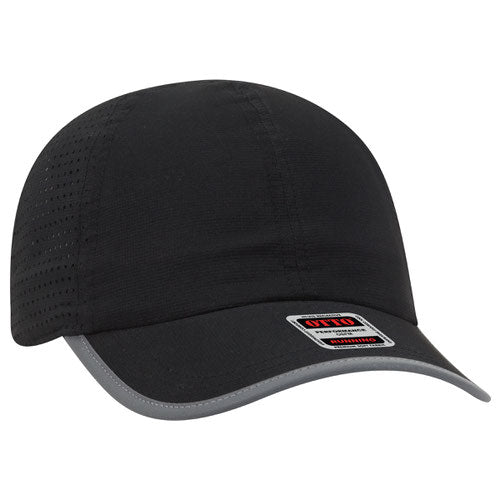 AGI01 ~ Otto Cap ~ Reflective 6 Panel Running Cap 1331240