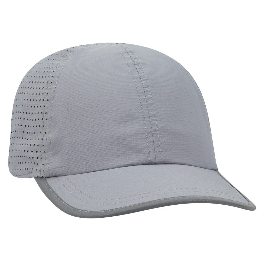 AGI01 ~ Otto Cap ~ Reflective 6 Panel Running Cap 1331240