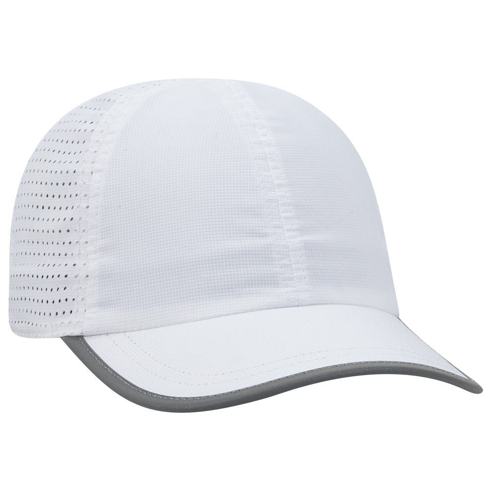 AGI01 ~ Otto Cap ~ Reflective 6 Panel Running Cap 1331240