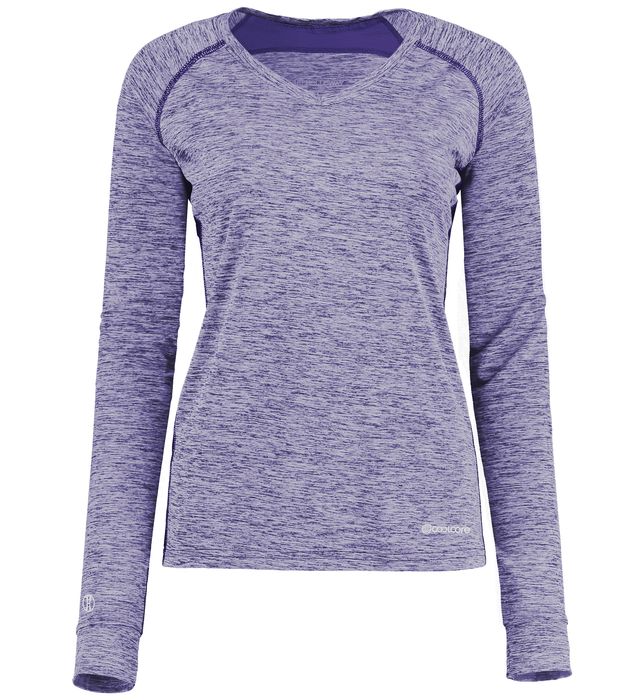 JAC13 ~ Ladies Holloway Electrify CoolCore Longsleeve Tee  222770
