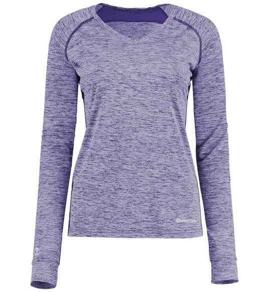 JAC13 ~ Ladies Holloway Electrify CoolCore Longsleeve Tee  222770
