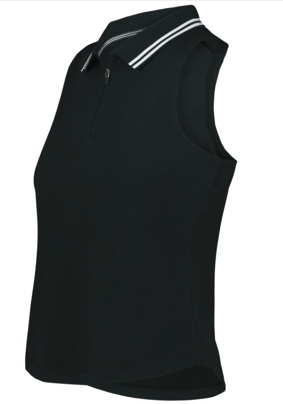JAC16 ~ Ladies Court Sleeveless Polo ~ Holloway 223326