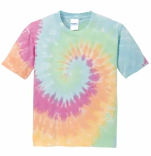 JAC07 ~ Port & Co Youth Tie-Dye Tee PC147Y
