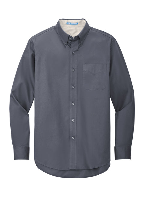 OB01 ~ Mens Port Authority Long Sleeve Easy Care Shirt   S608